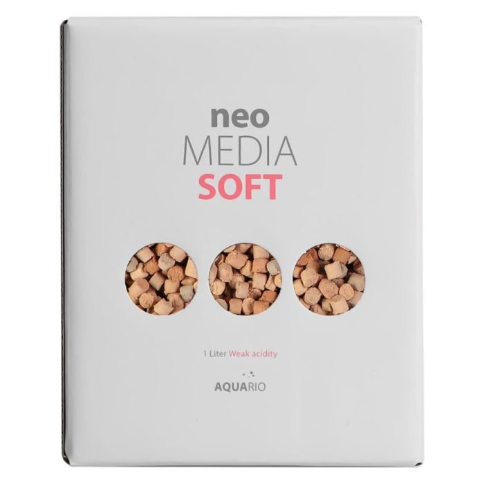 Наповнювач для біофільтрації зі зниженням pH Aquario Neo Media Soft Mini 1л