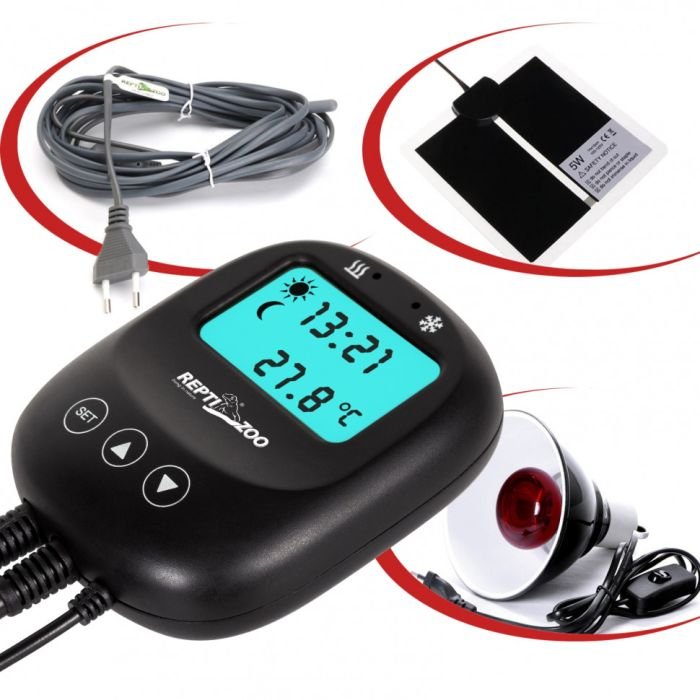 Термостат Repti-Zoo Digital Thermostat heat/cool day/night (THC17)