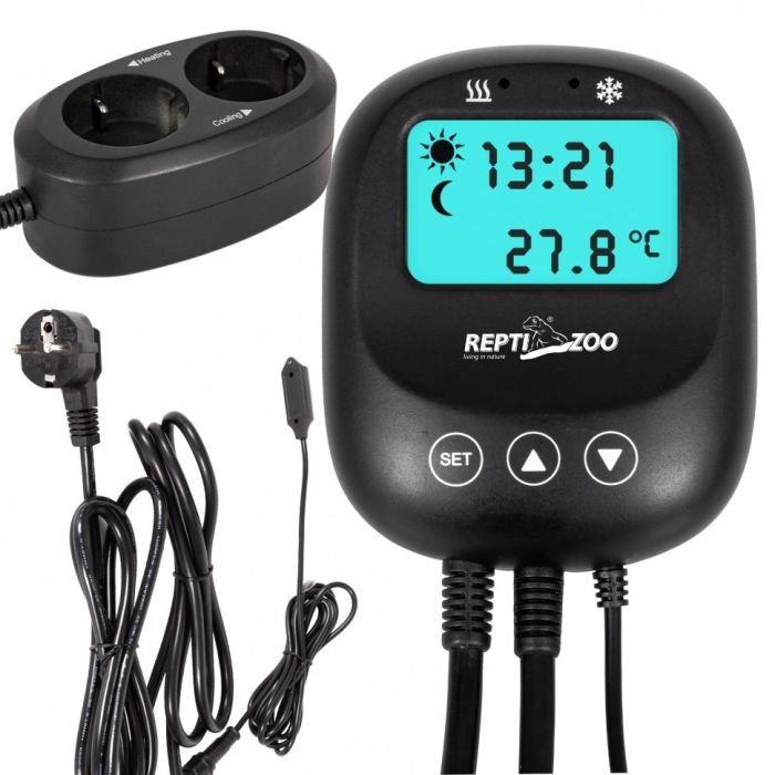 Термостат Repti-Zoo Digital Thermostat heat/cool day/night (THC17)