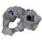 Декорація камінь з отворами Hobby Cavity Stone dark 4 21x18x28см (40148)