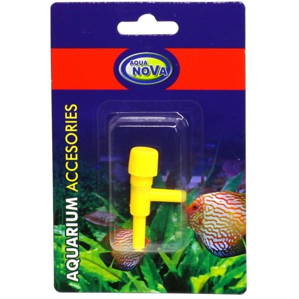 Кран кутовий для шлангу 4/6мм Aqua Nova (NV-1)