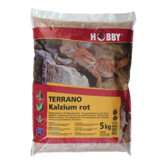 Субстрат кальцієвий Hobby Terrano Calcium Substrate red 2-3мм, 5кг (34073)