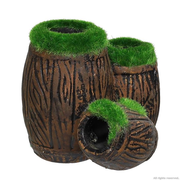 Грот Aqua Nova дубові бочки 10x8x9cм (TC30029-9)