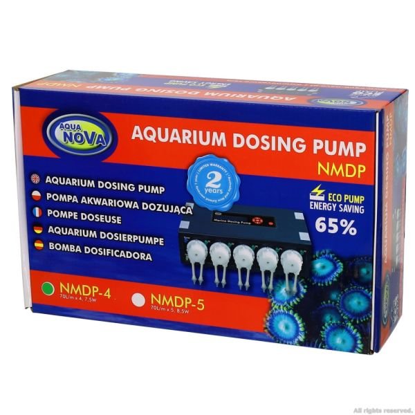 Дозатор добрив четирьохканальний Aqua Nova 4x70 мл/хв (NMDP-4)