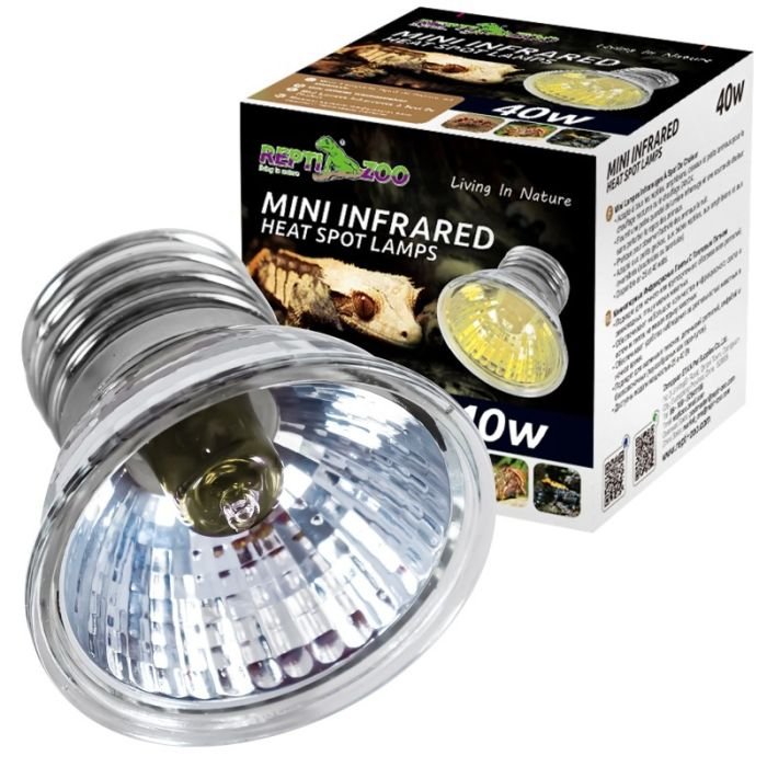 Лампа галогенна інфрачервона для обігріву Repti-Zoo Mini Infrared lamp 40W (HL004)