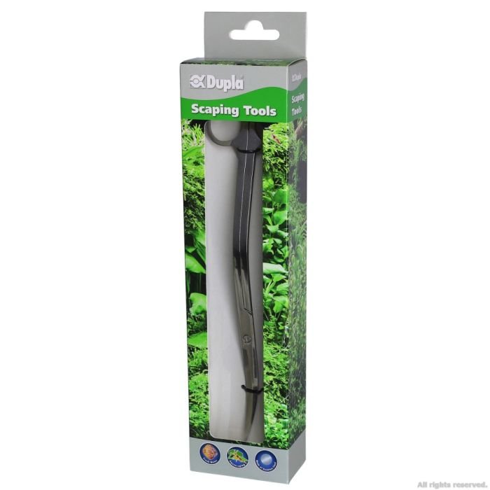 Ножиці вигнуті Dupla Scaping Tool Stainless Steel Scissor curved S 23.5см. (80020)