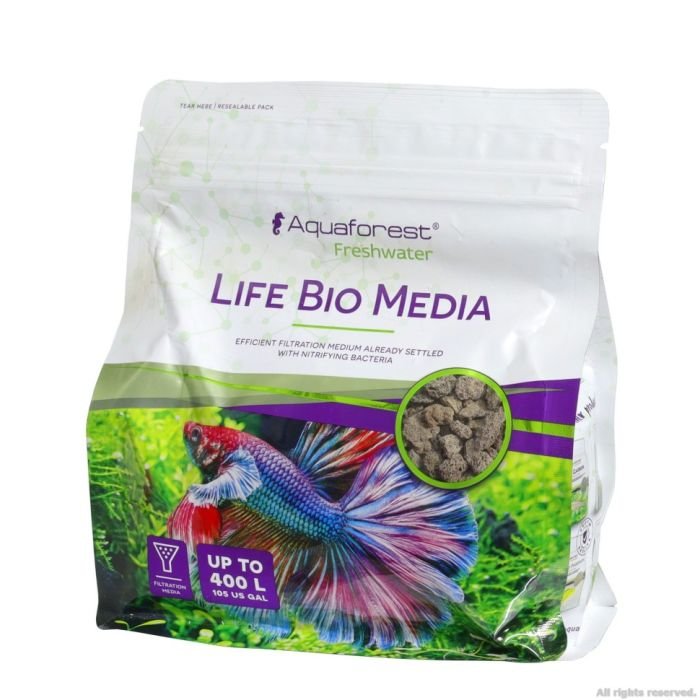 Наповнювач для біологічної фільтрації з бактеріями Aquaforest Life Bio Media 1л. (739368)