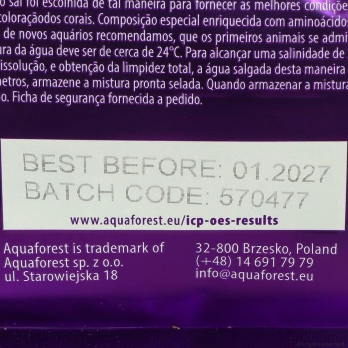 Сіль для рифових акваріумів Aquaforest Reef Salt 22кг (730150)