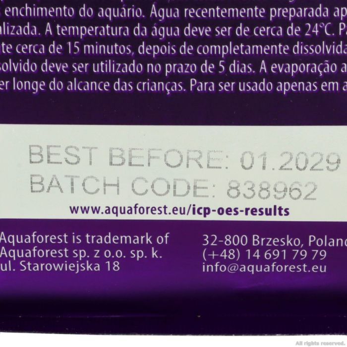 Сіль для морського акваріуму Aquaforest Sea Salt 7,5кг (739221)