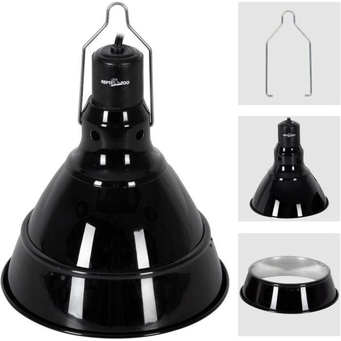 Світильник глибокий рефлекторний Repti-Zoo 2in1 Big Multi Dome 200W (RL19)