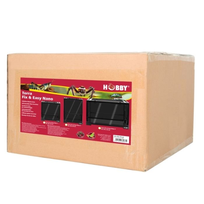 Тераріум скляний Hobby Terra Fix & Easy Nano 2 30x30x45см (36067)
