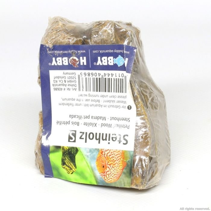 Декоративний природній камімь Hobby Petrified Wood S 0.3-1.0кг (40686)