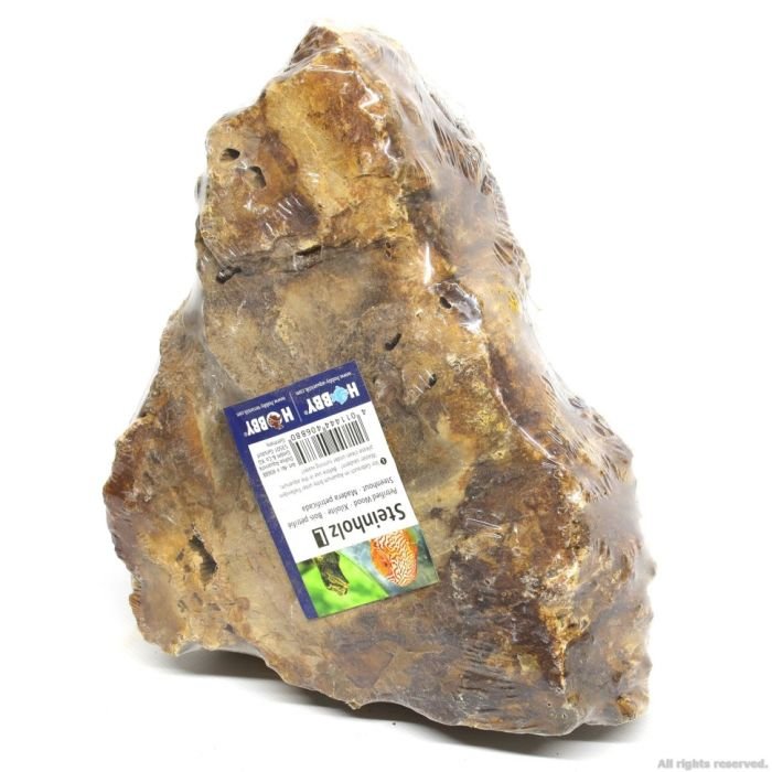 Декоративний природній камімь Hobby Petrified Wood L 2.2-4кг (40688)