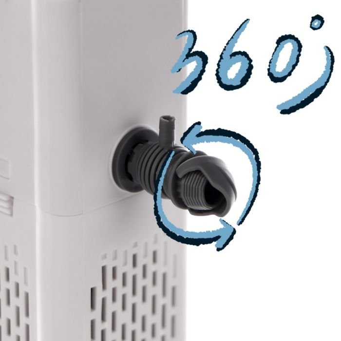 Внутрішній фільтр для акваріума Jingye Pro Filter 9300 1500л/г. до 200л. (JY-9300F)