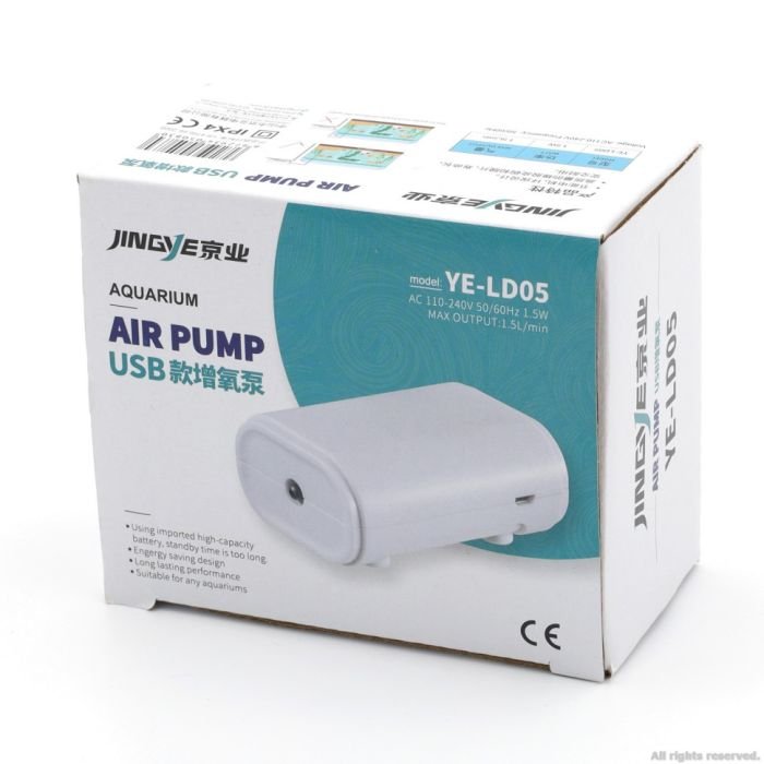 Компресор портативний USB Jingye Pocket Air Pump LD05 (YE-LD05)