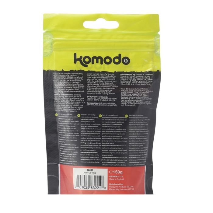 Багатокомпонентний вітамінний комплекс Komodo Nutri-Cal 150g