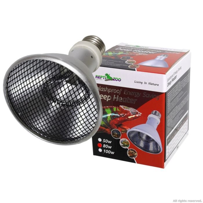 Випромінювач тепла Repti-Zoo Deep Heater 80W (PAR95080)