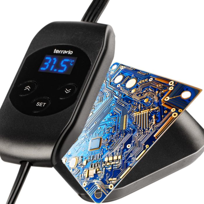 Нагрівальний мат з термостатом Terrario Amarillo 45W 80x28см