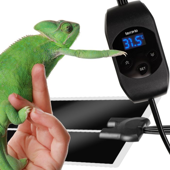 Нагрівальний мат з термостатом Terrario Amarillo 45W 80x28см