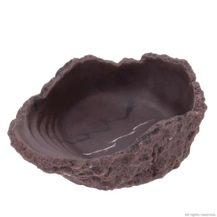 Поїлка та миска для купання Hobby Drinking Bowl M grey-beige 150мл. 14x11x5см (36275)