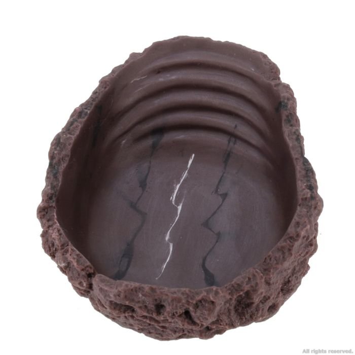 Поїлка та миска для купання Hobby Drinking Bowl M grey-beige 150мл. 14x11x5см (36275)
