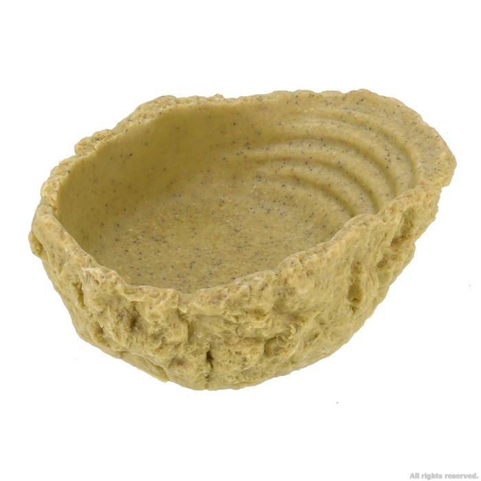 Поїлка та миска для купання Hobby Drinking Bowl M ochre 150мл. 14x11x5см (36277)
