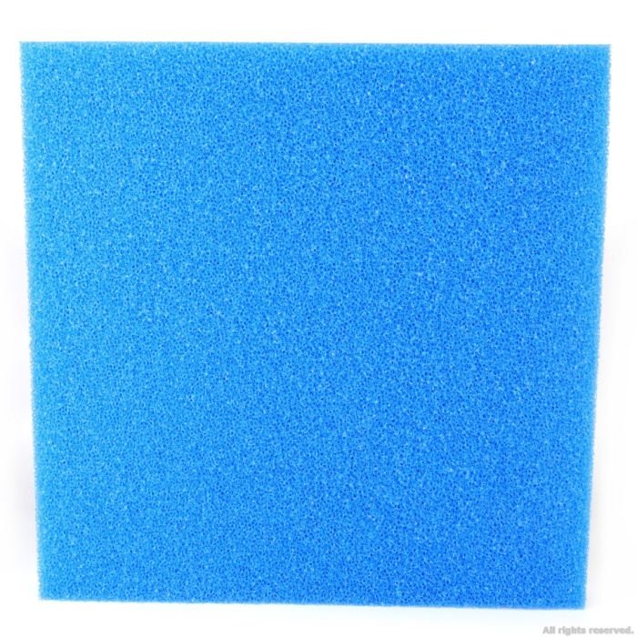 Фільтруюча губка грубої очистки Hobby Filter sponge blue 50х50х10см ppi 10 (20485)
