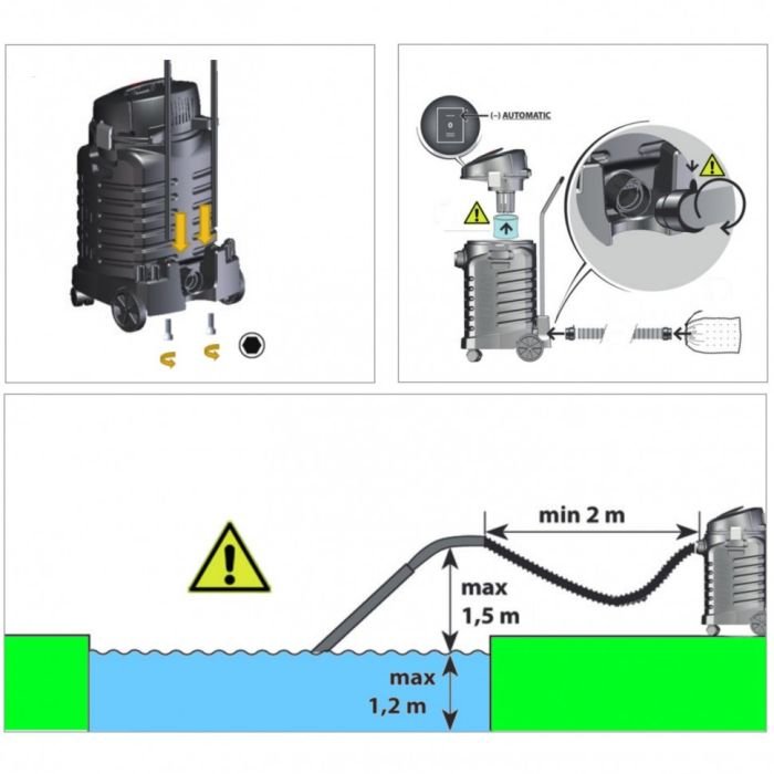 Eheim VAC40 (5360010) мулосос для ставка 