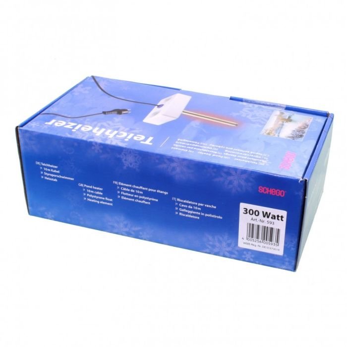 Нагрівач для ставка Schego pond heater 300Вт (593)