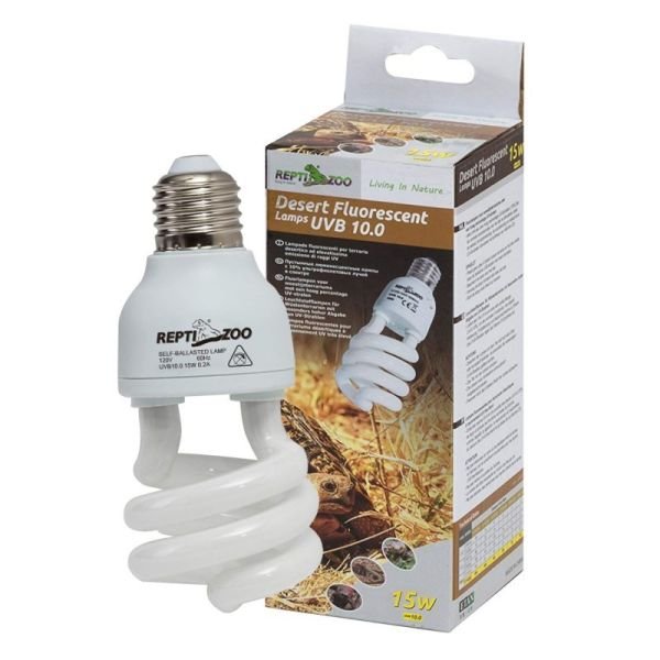 Люмінесцентна лампа Repti-Zoo Desert Lamp 10.0 UVB 15W (CT1015)