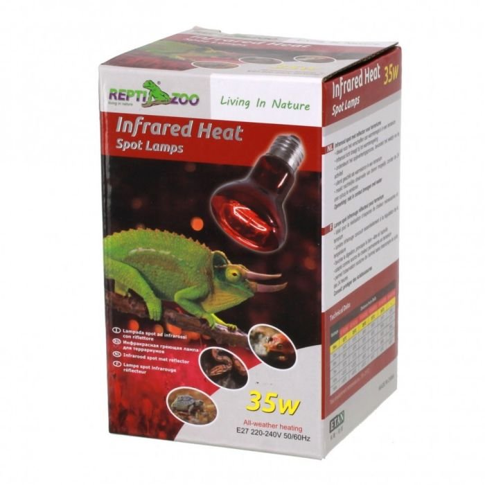 Інфрачервона нагрівальна лампа Repti-Zoo Infrared Heat 35W (R63035)