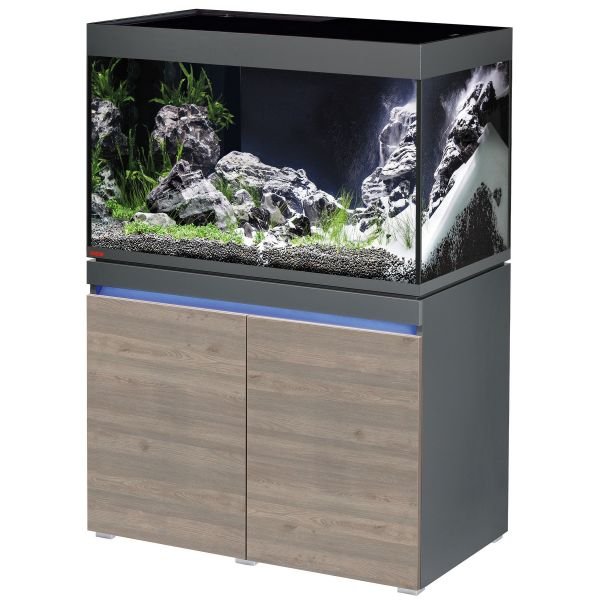 Eheim incpiria 330 graphit/rustic oak (0693117) акваріумний комплект з тумбою під замовлення