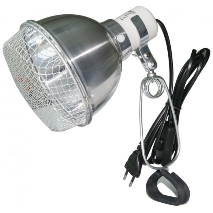 Світильник рефлекторний із захисною сіткою Repti-Zoo 75W (RL01)