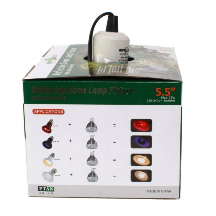 Світильник рефлекторний із захисною сіткою Repti-Zoo 75W (RL01)