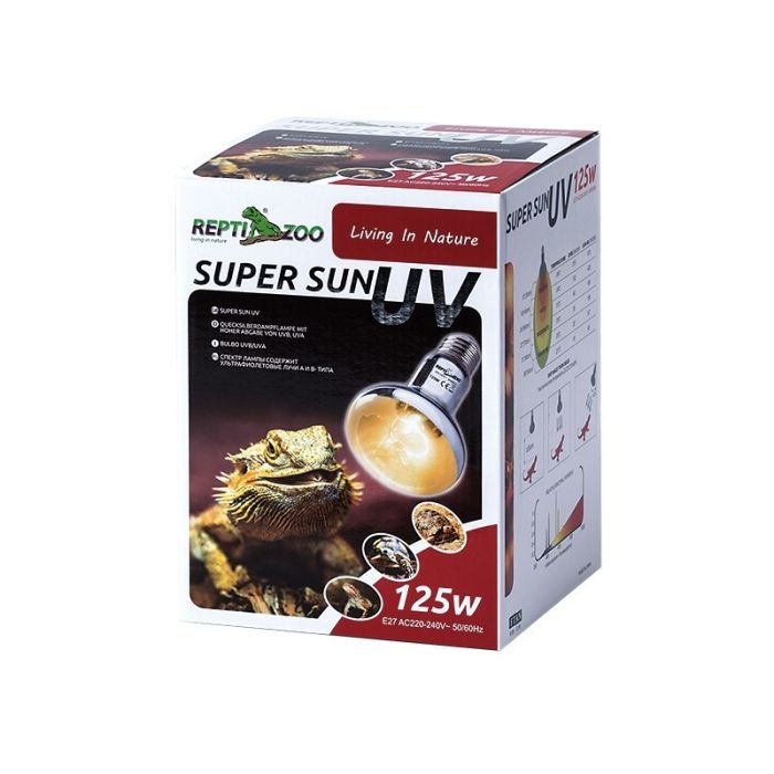 Лампа ртутная Repti-Zoo SuperSun UVA/UVB 125W (P125125)