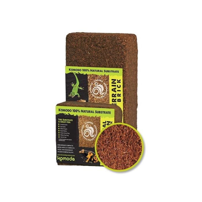 Підкладка з кокосового волокна Komodo Tropical Terrain Brick 4л (46000)
