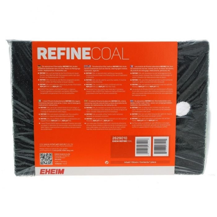 Eheim REFINECOAL для LOOP 5000/7000 (2629010) губчастий фільтр з активованим вугіллям 