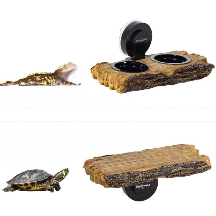 Підвісна подвійна рампа, миска Repti-Zoo Turtle Ramp 2в1 (TB09)