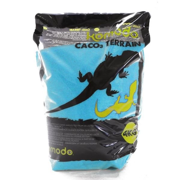 Харчовий пісок для рептилій Komodo CaCo3 Sand Blue 4кг (U46076)