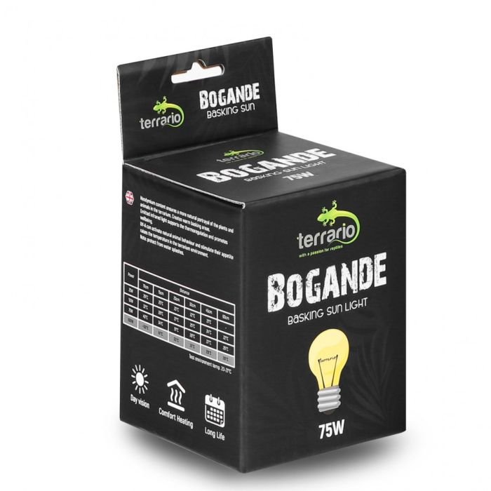 Лампа точкового нагріву Terrario Bogande Basking Sun Light 75w (TR-BOGANDE-75W)