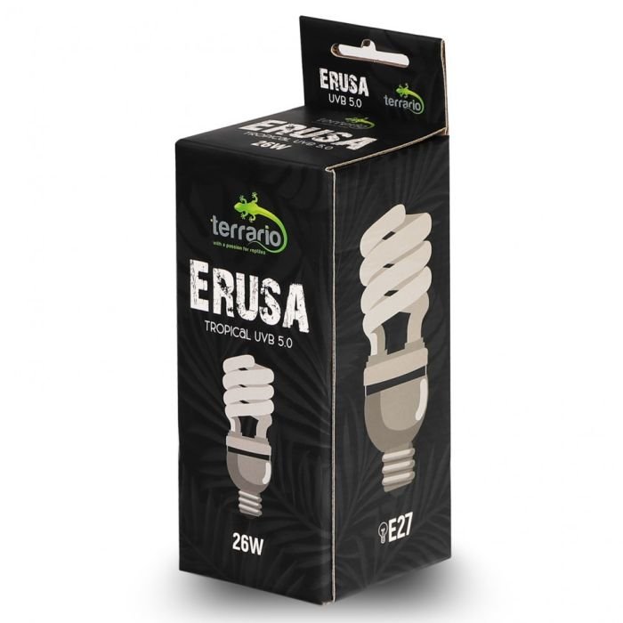 Люмінесцентна лампа Terrario Erusa Tropical UVB 5.0 26W  (TR-ERUSA-5.0-26W)