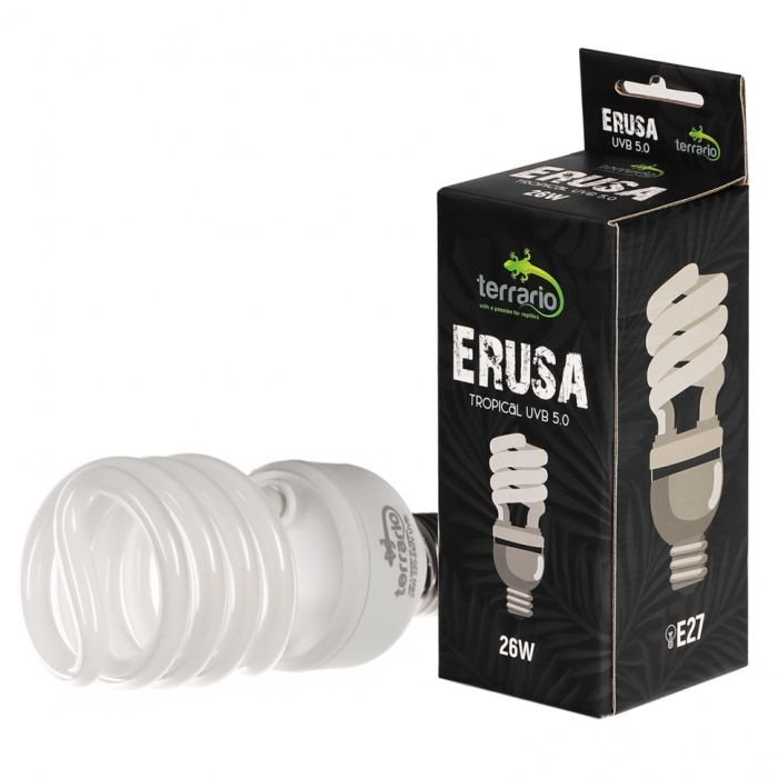 Люмінесцентна лампа Terrario Erusa Tropical UVB 5.0 26W  (TR-ERUSA-5.0-26W)