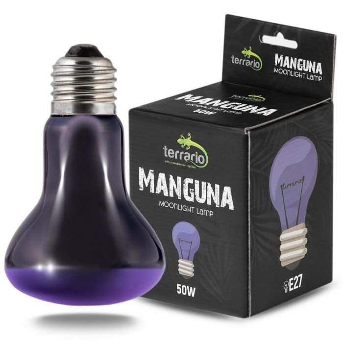 Нічна лампа з підігрівом Terrario Manguna Moonlight Lamp 50W (TR-MANGUNA-50W)