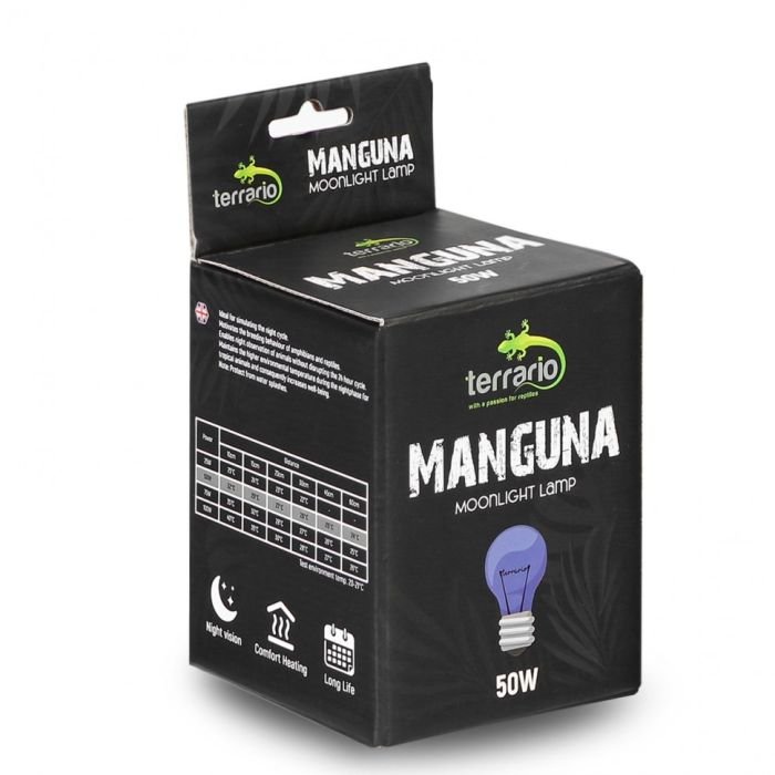Нічна лампа з підігрівом Terrario Manguna Moonlight Lamp 50W (TR-MANGUNA-50W)