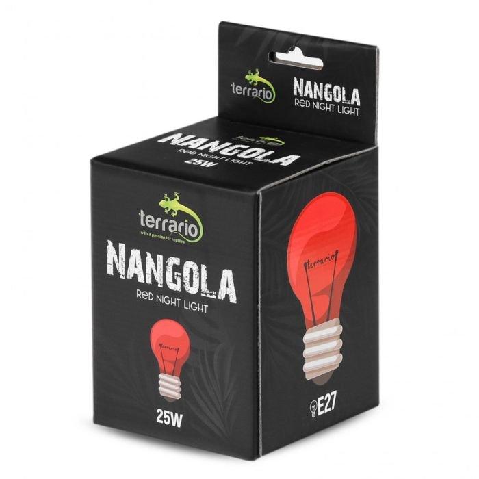 Інфрачервона нагрівальна лампа Terrario Nangola Red Night Light 25W (TR-NANGOLA-25W)