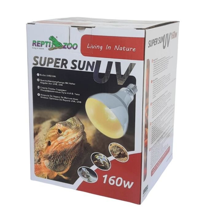 Лампа ртутна Repti-Zoo SuperSun UVA/UVB 160W (P125160)