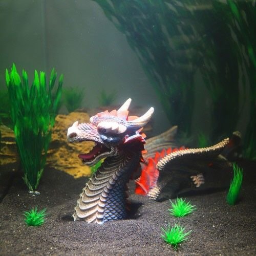 Декорація дракон Hobby Red Dragon 2 31.5x16x13.5см (32069)