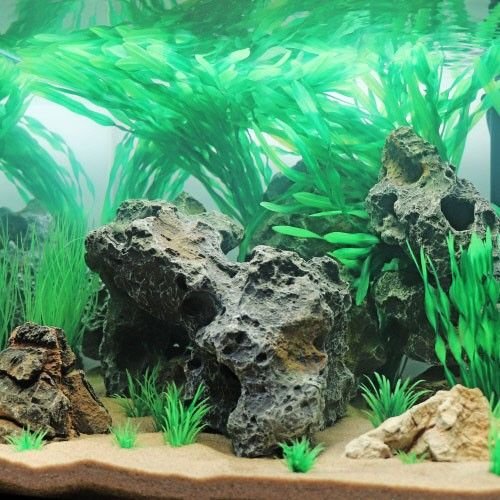 Декорація камінь з отворами Hobby Cavity Stone dark 2 19x15x20см (40146)