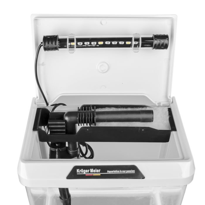 Акваріум Kruger Meier Como Aquarium 16л білий 32x22x32,5см (R320)