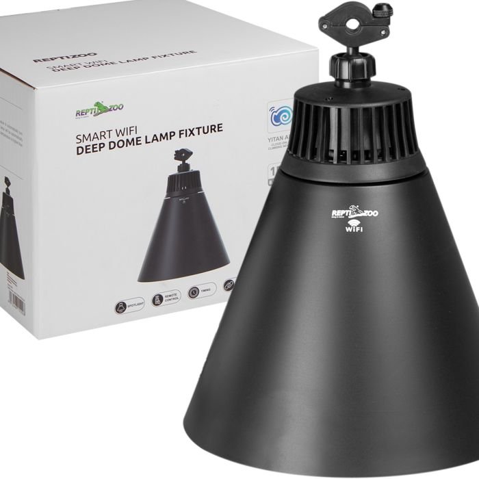 Світильник глибокий рефлекторний з Wi-Fi Repti-Zoo Smart Wi-Fi Deep Lamp L 150W (ZRL02LB)